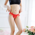 Büyük Beden Fantezi Kırmızı Seksi Fiyonklu Kadın String – Fantezi Tanga TG270038-1-B