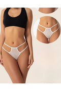 Fantazi Beyaz Seksi TÜL Kadın String - Fantezi Tanga